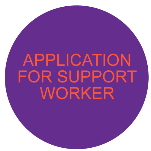 Application for Support Worker/PA